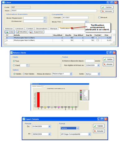 Tarification par client